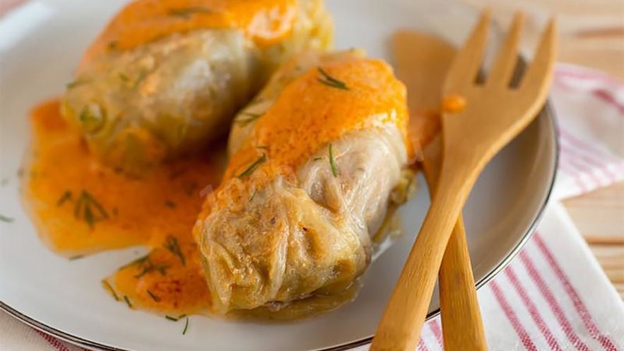 Рецепт замороженных голубцов в микроволновке