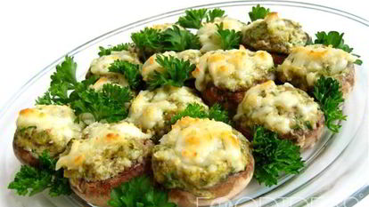 Рецепт Фаршированных шампиньонов