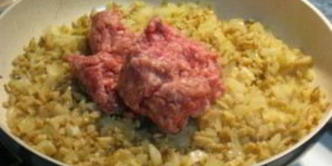 Рецепт грибов, фаршированных фаршем