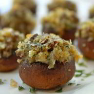 Рецепт Грибов фаршированных в микроволновке