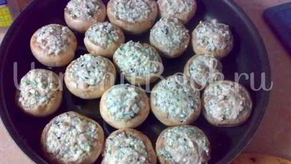 Рецепт Грибов фаршированных