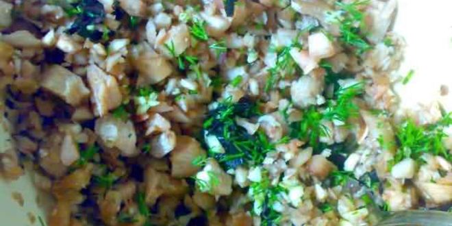 Рецепт грибов фаршированных