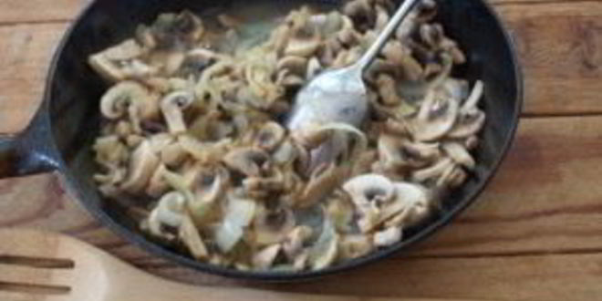 Рецепт грибов под соусом