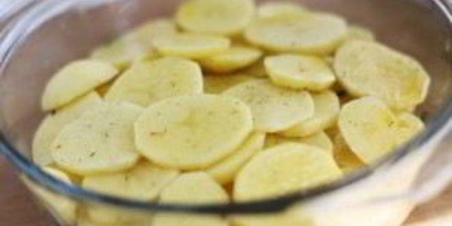 Рецепт опят с картошкой в духовке