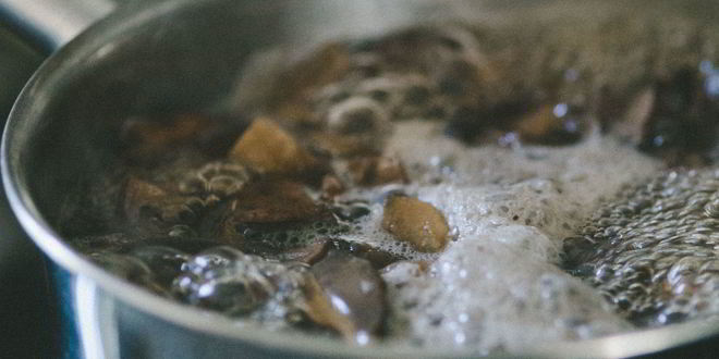 Рецепт отварных лесных грибов