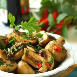 Рецепт Пикантных шампиньонов