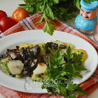 Рецепт Подберезовиков жареных с картошкой