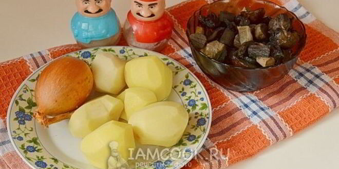 Рецепт подберезовиков жареных с картошкой