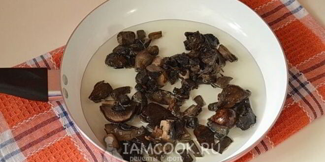 Рецепт подберезовиков жареных с картошкой