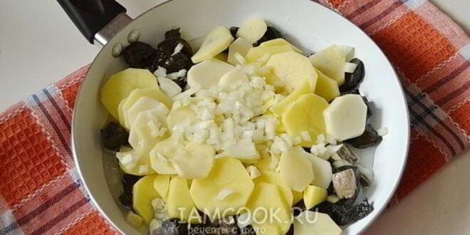 Рецепт подберезовиков жареных с картошкой