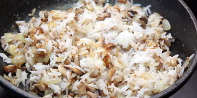 Рецепт постных фаршированных шампиньонов