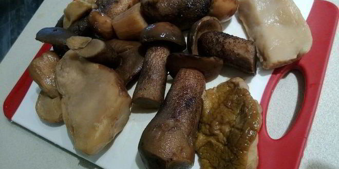 Рецепт рибая, грибы, картошка — праздника