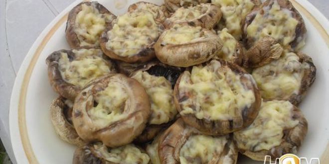 Рецепт шампиньонов на мангале