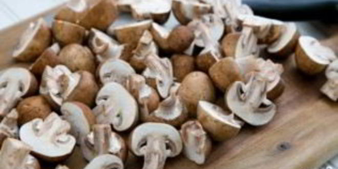 Рецепт шампиньонов на шпажках