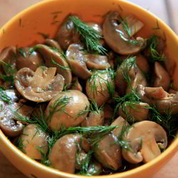 Рецепт Шампиньонов по-гречески