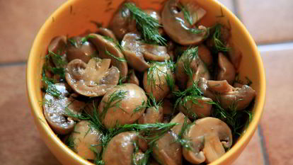 Рецепт Шампиньонов по-гречески