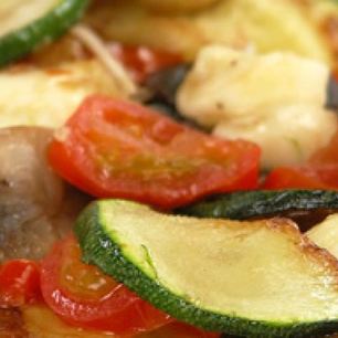 Рецепт Шампиньонов с брынзой