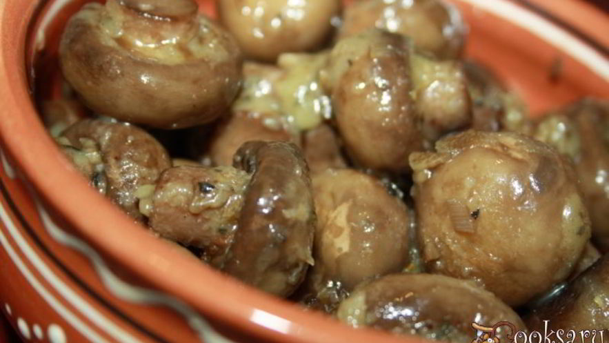 Рецепт шампиньонов сливочных