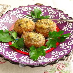 Рецепт Шампиньонов, запеченных с чесноком и тимьяном