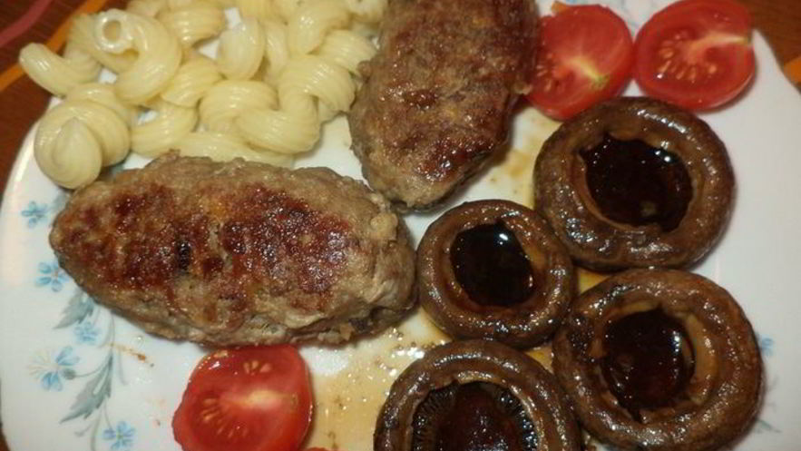 Рецепт сочных шампиньонов