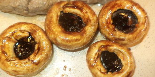 Рецепт сочных шампиньонов