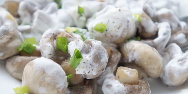 Рецепт соленых шампиньонов