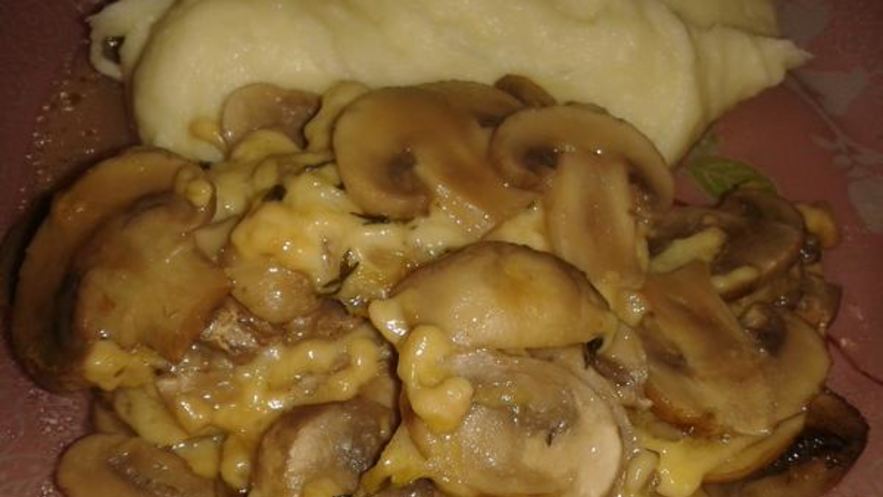 Рецепт запеченных грибов в лимоне и тимьяне