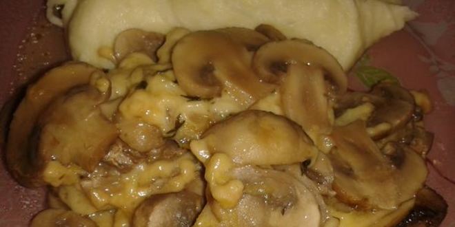 Рецепт запеченных грибов в лимоне и тимьяне