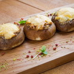 Рецепт Запеченных шампиньонов по-итальянски