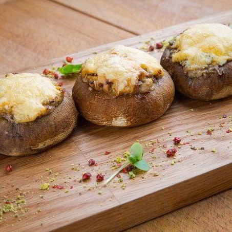 Рецепт Запеченных шампиньонов по-итальянски