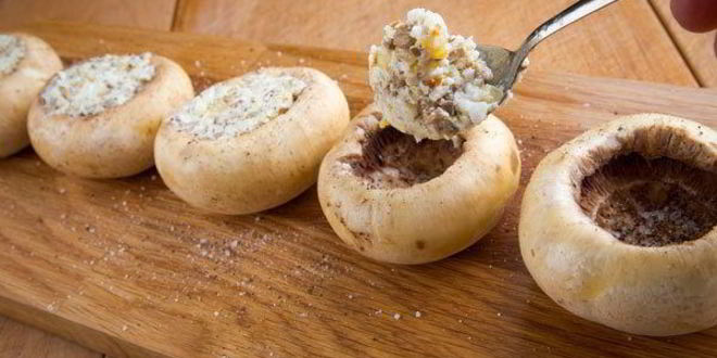 Рецепт запеченных шампиньонов по-итальянски