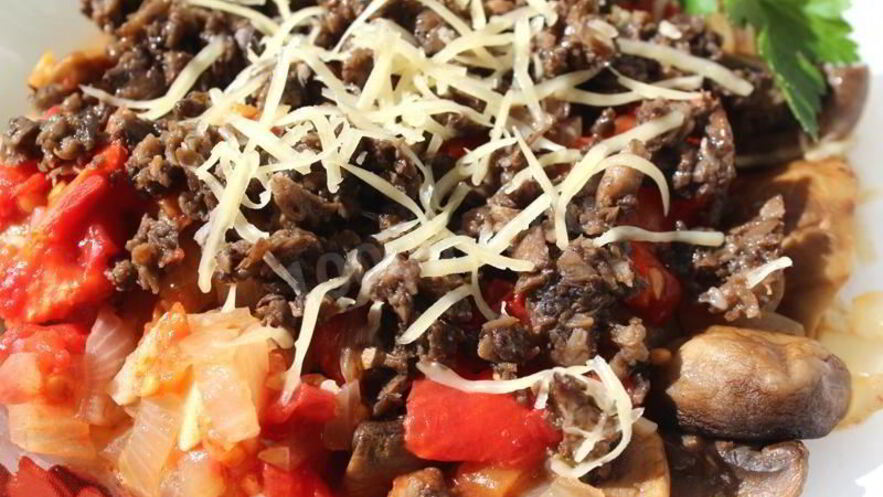 Рецепт запеченных шампиньонов в духовке постные