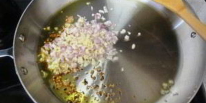 Рецепт жареных грибов с макаронами