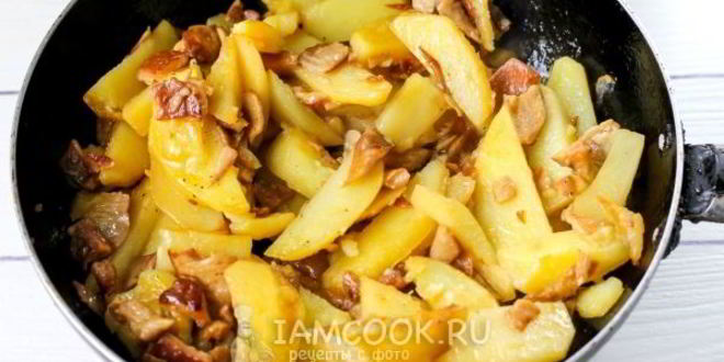 Рецепт жареных рыжиков с картошкой