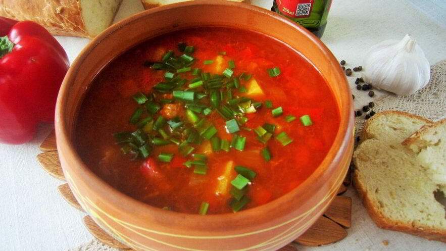 Рецепт говяжьего супа-гуляша