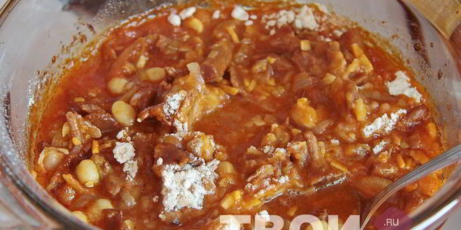 Рецепт грибного гуляша