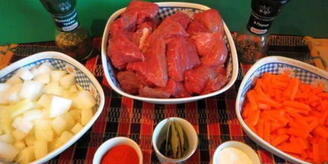 Рецепт гуляша без томатной пасты в мультиварке