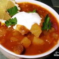 Рецепт Гуляша из говядины с картошкой