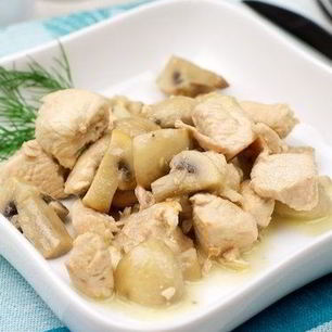 Рецепт Гуляша из индейки с грибами