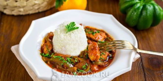 Рецепт гуляша из индейки