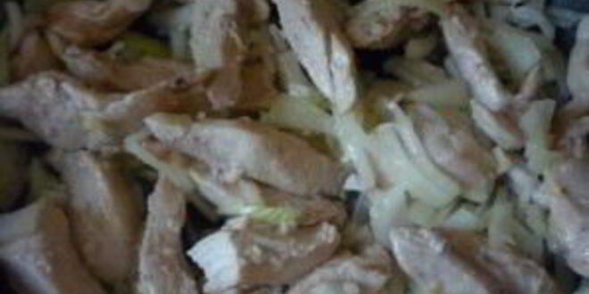 Рецепт гуляша из куриной грудки
