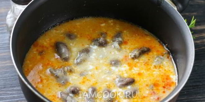Рецепт гуляша из куриных сердечек
