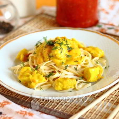 Рецепт Гуляша из курицы в мультиварке