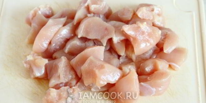 Рецепт гуляша из курицы в мультиварке