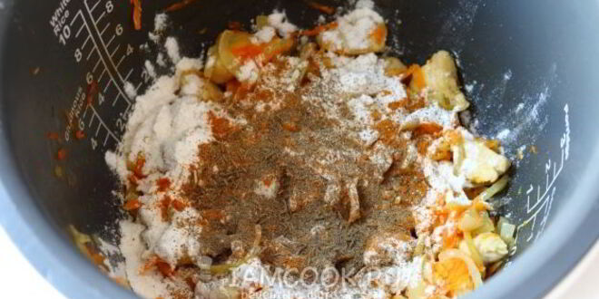 Рецепт гуляша из курицы в мультиварке