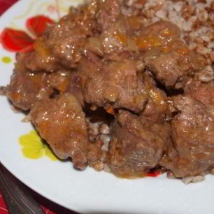 Рецепт Гуляша из печени в мультиварке