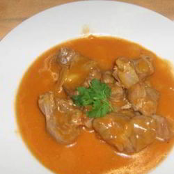 Рецепт Гуляша из свинины с мукой