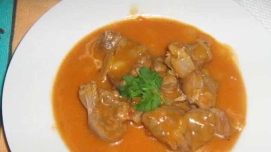 Рецепт гуляша из свинины с мукой