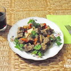 Рецепт Гуляша из телятины