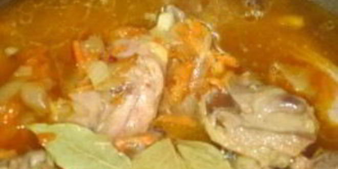 Рецепт гуляша из утки